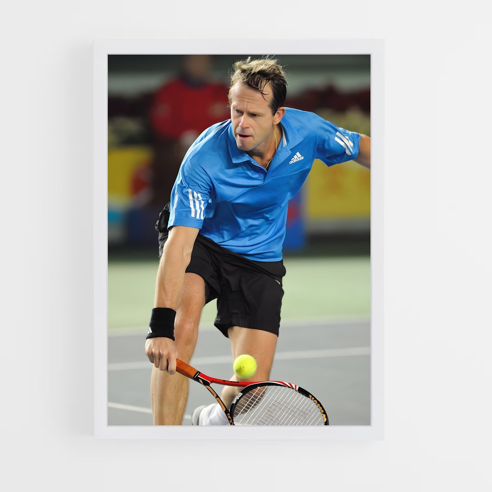 Poster Stefan edberg battue – affiche Tennis (vue 3)